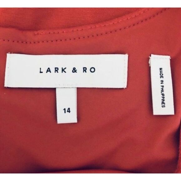 Lark & Ro Women’s Size 14 Cap Sleeve Fit And Flare A Line Shift Dress Classic - Picture 2 of 6